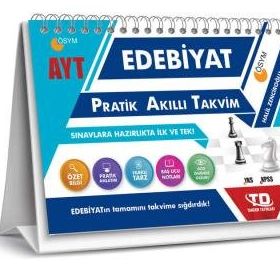 Tandem Yayınları AYT Edebiyat Pratik Akıllı Takvim