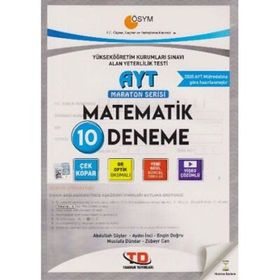 Tandem Yayınları AYT Matematik 10'lu Maraton Serisi Deneme