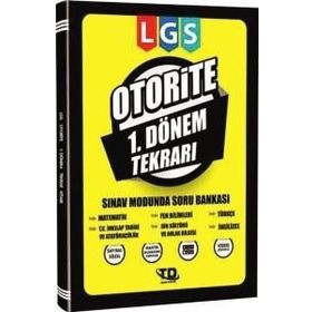 Tandem Yayınları LGS Otorite 1. Dönem Tekrarı Soru Bankası