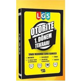 Tandem Yayınları LGS Otorite 1. Dönem Tekrarı Soru Bankası