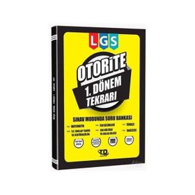 Tandem Yayınları LGS Otorite 1. Dönem Tekrarı Soru Bankası