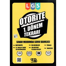 Tandem Yayınları LGS Otorite 1. Dönem Tekrarı Soru Bankası