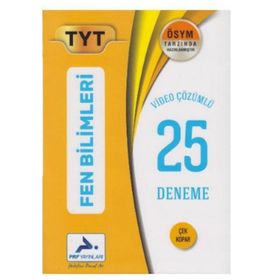 Tandem Yayınları TYT Fen Bilimleri 25 Deneme