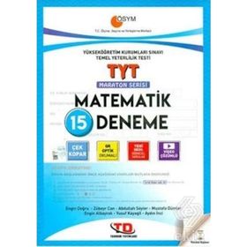 Tandem Yayınları TYT Matematik 15 Deneme