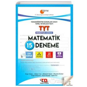 Tandem Yayınları TYT Matematik 15 Deneme