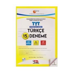 Tandem Yayınları TYT Türkçe 15 Deneme