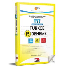 Tandem Yayınları TYT Türkçe 15 Deneme