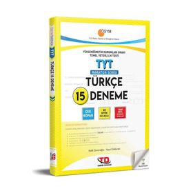 Tandem Yayınları TYT Türkçe 15 Deneme