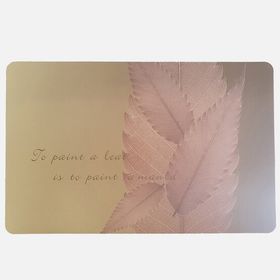 Taner 30x45 cm PVC Dikdörtgen Çok Renkli Amerikan Servis