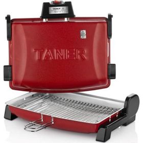 Taner TNR-1706 Kebapçı Çift Telli Kırmızı Mini Izgara