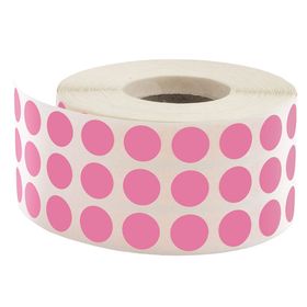 Tanex 10 mm 5000'Li Pembe Nokta Etiket