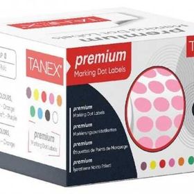 Tanex 10 mm Pembe 5000'li Nokta Etiketi