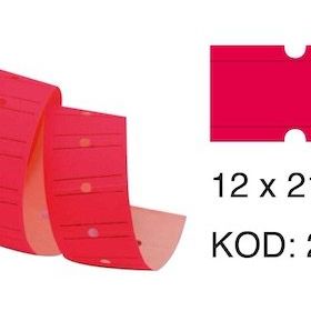Tanex 12 x 21 800'lü Pembe Florasan Motex Etiket