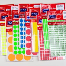 Tanex 14041001092 Sarı 100x150 mm Ofis Etiketi