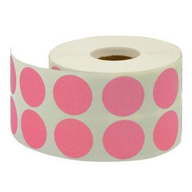 Tanex 20 mm Pembe 2500'lü 6'lı Nokta Etiketi
