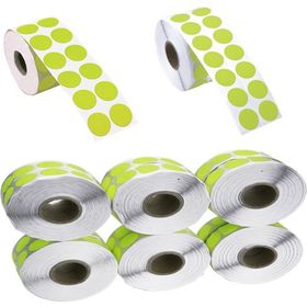 Tanex 20 mm Yeşil Nokta Etiketi