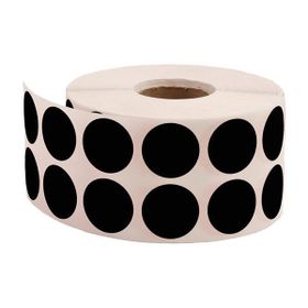Tanex 25 mm 2500 Adet Siyah Nokta Etiket
