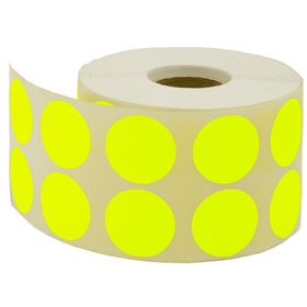 Tanex 25 mm Sarı 2500'lü 6 Adet Nokta Etiketi