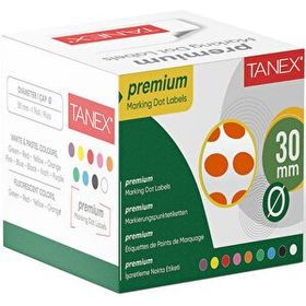 Tanex 30 mm 2000'Li Turuncu Nokta Etiket