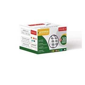 Tanex 30 mm 500 Adet Silver Nokta Etiket
