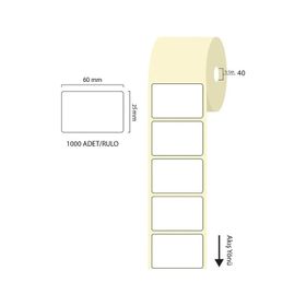 Tanex 60x25 mm Eco 40 mm Çap 1000'li Termal Etiket