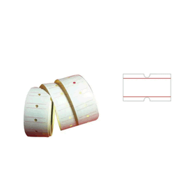 Tanex Çizgili 12X21 mm Beyaz 6 Rulo 800 Adet Fiyat Etiketi