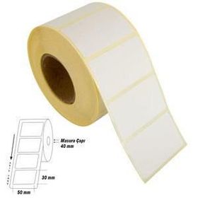 Tanex Eco Termal 50 mm x 30 mm 4 Rulo Barkod Etiketi