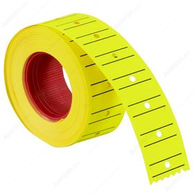 Tanex Motex Çizgili Sarı 12x21mm 24 Adet Fiyat Etiketi