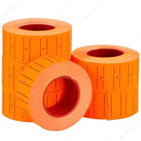 Tanex Motex Çizgili Turuncu 12x21mm 24 Adet Fiyat Etiketi