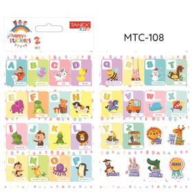 Tanex MTC-108 Öğretici Harf Okul Etiketi