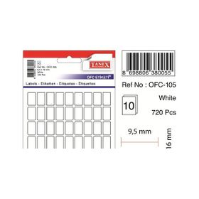 Tanex OFC-105 Beyaz Ofis Etiketi