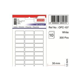 Tanex OFC-107 Beyaz Ofis Etiketi