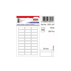 Tanex OFC-107 Beyaz Ofis Etiketi