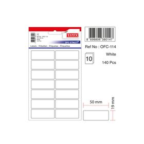 Tanex OFC-114 Beyaz Ofis Etiketi