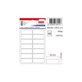 Tanex OFC-114 Beyaz Ofis Etiketi