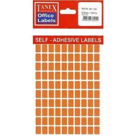 Tanex OFC-116 Flo Kırmızı 50 Adet 10'lu Poşet Ofis Etiketi