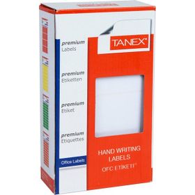 Tanex OFC-120 10'lu Beyaz Ofis Etiketi
