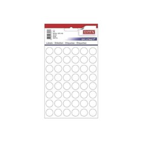 Tanex OFC-130 Beyaz 16 mm 240 Adet Ofis Etiketi