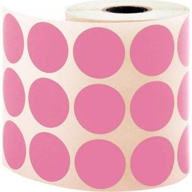 Tanex Pembe 30 mm 2000'li Nokta Etiket