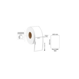 Tanex Rulo 100x150 mm 500 Adet Termal Yazıcı Etiketi