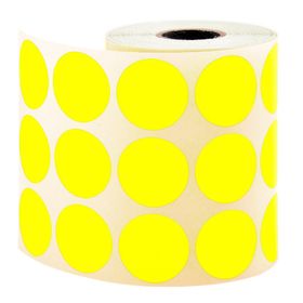 Tanex Sarı 30 mm 6 Rulo Nokta Etiketi