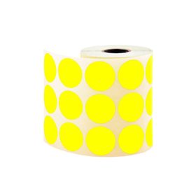 Tanex Sarı 30 mm 6 Rulo Nokta Etiketi