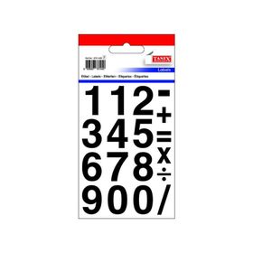 Tanex STC-425 Şeffaf Harf 2 Adet Etiket