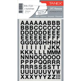 Tanex STC-501 10 mm 2'li Bold Harf Etiketi