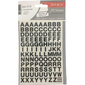 Tanex STC-501 10 mm 2'li Bold Harf Etiketi