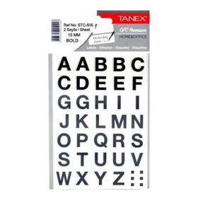 Tanex STC-505 15 mm 2 Sayfa Harf Etiketi