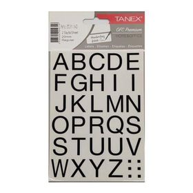 Tanex STC-511 20 mm 2'li Regular Harf Etiketi