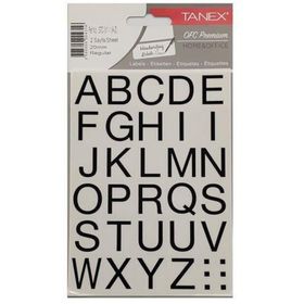 Tanex STC-511 20 mm 2'li Regular Harf Etiketi