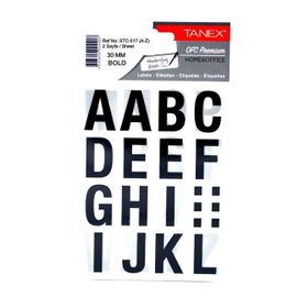 Tanex STC-517 30 mm ( A-Z ) 2 Sayfa Harf Etiketi