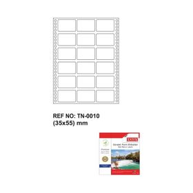 Tanex TN-0010 35x55 mm Sürekli Form Etiketi